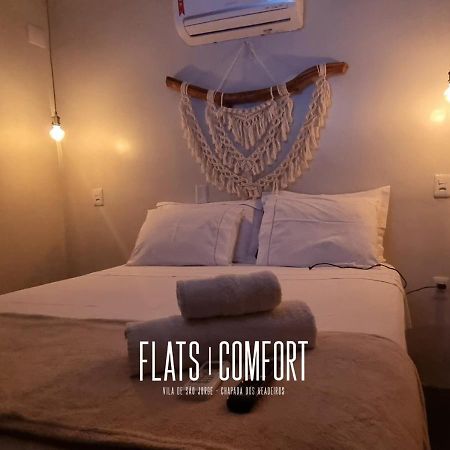 Novidade Flats Comfort Na Vila De Sao Jorge - Chapada Dos Veadeiros Hotel Kültér fotó
