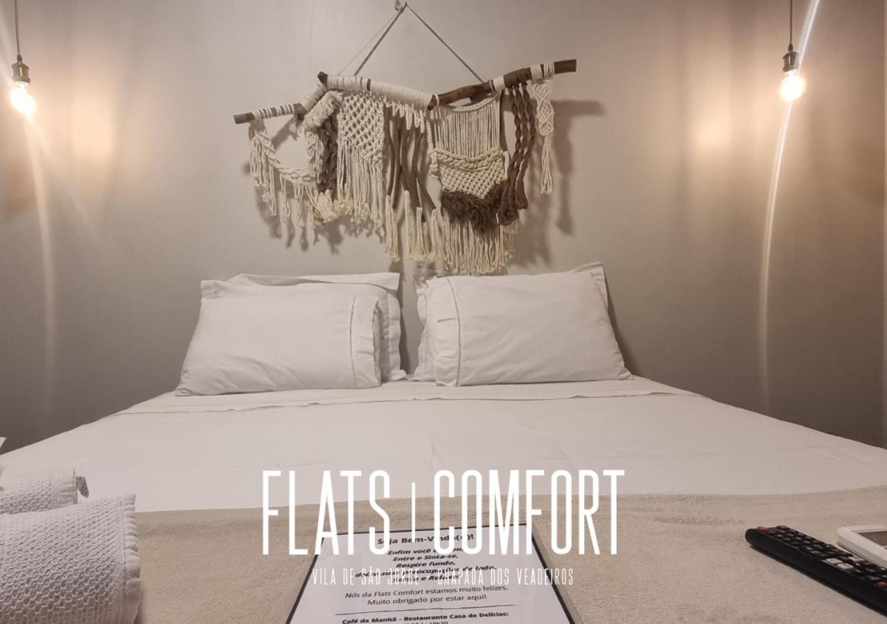 Novidade Flats Comfort Na Vila De Sao Jorge - Chapada Dos Veadeiros Hotel Kültér fotó