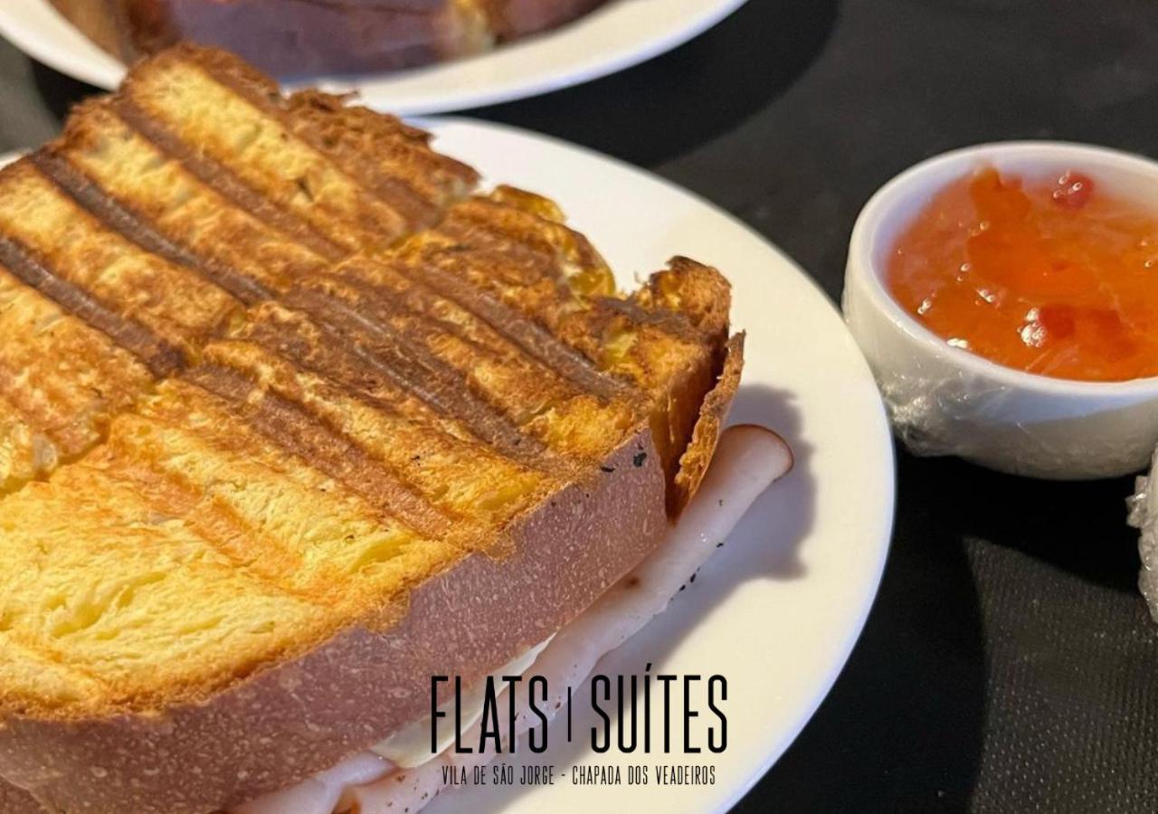 Novidade Flats Comfort Na Vila De Sao Jorge - Chapada Dos Veadeiros Hotel Kültér fotó