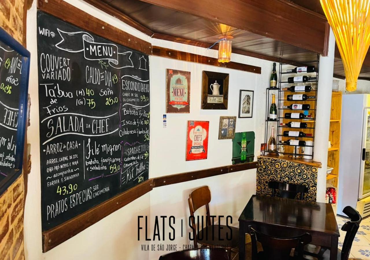 Novidade Flats Comfort Na Vila De Sao Jorge - Chapada Dos Veadeiros Hotel Kültér fotó