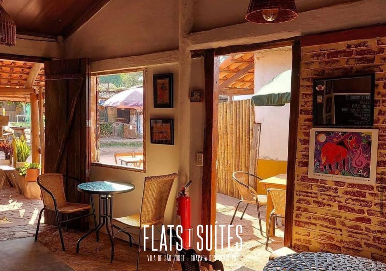 Novidade Flats Comfort Na Vila De Sao Jorge - Chapada Dos Veadeiros Hotel Kültér fotó